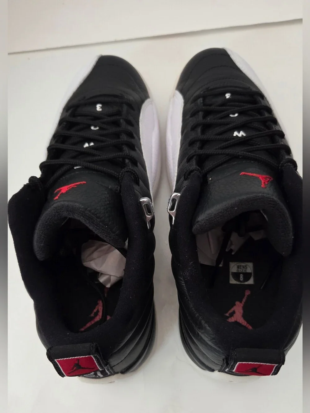 Level SS/New - Nike Air Jordan 12 Retro Low Playoffs 308317-004 Men's Size 8